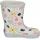 Koel WELLIE BARE MULTI Gummistiefel White Flowers 27