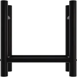 CLP Kaminholzständer Medya Metall 30 x 60 x 60 cm Schwarz