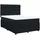 vidaXL Boxspringbett 140 x 200 cm Schwarz
