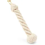 Nklaus Maritim Glockenbändsel 17cm geflochten aus Baumwolle mit Messing Schäkel 11577