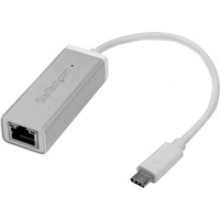 Startech StarTech.com USB-C-auf-Gigabit-Netzwerkadapter - Silber