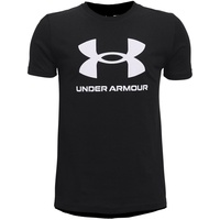 Under Armour Sportstyle Logo SS black white XL