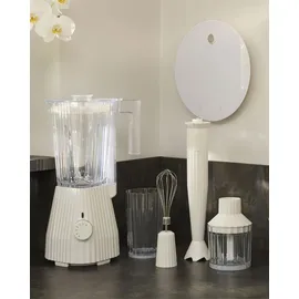 Alessi Plissé Standmixer weiß