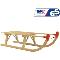 Holzschlitten Drewmax AD324/2M 90 cm braun NO SIZE