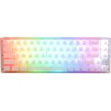 Ducky One 3 Aura White SF Gaming Tastatur, RGB LED - MX-Blue (US)