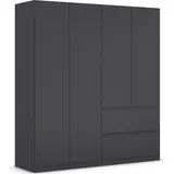 Rauch Drehtürenschrank Costa 181 x 197 x 54 cm Grau