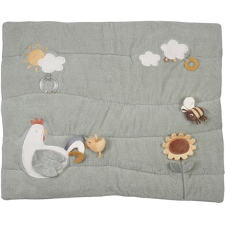 Little Dutch 8808 Activity Krabbeldecke Laufgittereinlage grün - Little Farm (80x100 cm)