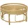 Hofmann Living And More Couchtisch Beige Rattan 75 x 41 x 75 cm