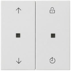Gira System 3000 Bedienaufsatz Memory (reinweiß, seidenmatt)