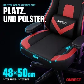 onbest Gaming Stuhl Rot