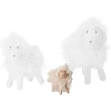 philippi Albert Schaf Deko-Figur Beige