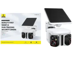 Baseus Security X1 Pro Outdoor Dual Camera 3K Weiß