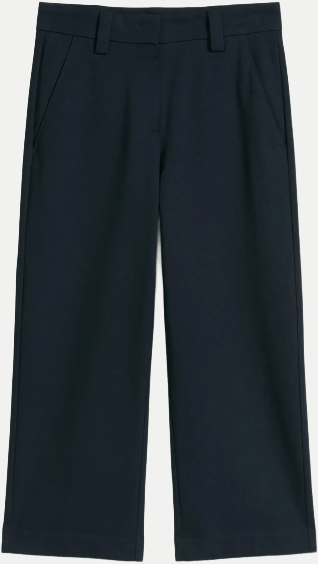 Wide-Leg Hose Blau 36