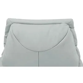 HIMOLLA Fernsehsessel 7051 Leder 74 x 113 x 86 cm Blau mit Kopfteil