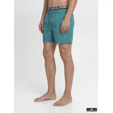 JACK & JONES Badeshorts JPSTMAUI SURF DOUBLE WB SWIM SHORTS Blau M
