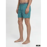 JACK & JONES Badeshorts JPSTMAUI SURF DOUBLE WB SWIM SHORTS Blau M