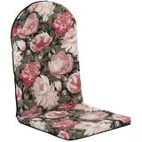 PATIO Hochlehner Auflage 123 x 49 cm Galaxy pflanzenmotiv rosa grün blumen