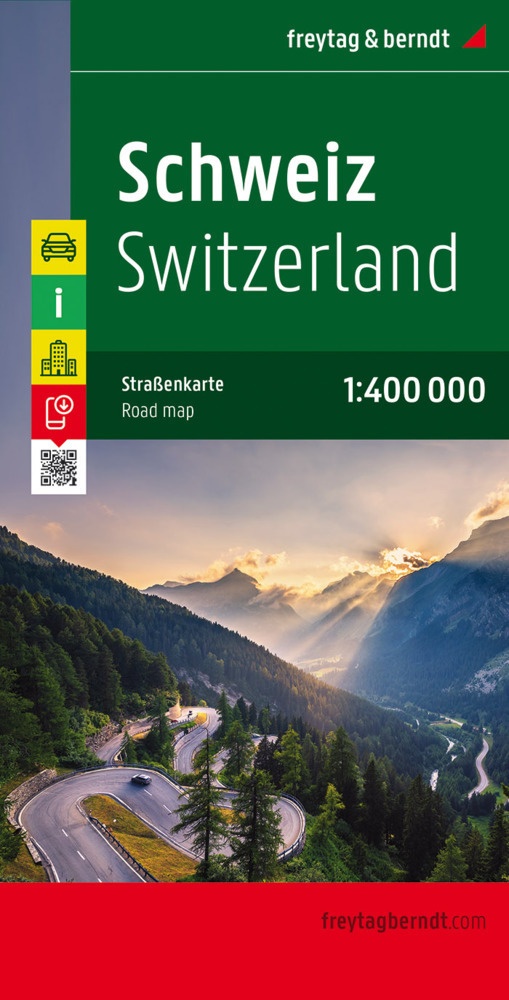 Freytag & Berndt Autokarte Schweiz. Suiza. Zwitserland. Switzerland. Suisse. Svizzera  Karte (im Sinne von Landkarte)