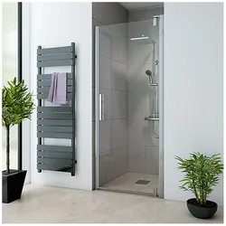 Breuer Europa Design Drehtür für Nische 100 cm, Anschlag rechts
