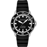 Emporio Armani EMPORIO ARMANI, schwarz, schwarz, Armbanduhren, Kinder, Automatikuhr, Armbanduhr, Herrenuhr, Mechanische Uhr, Silikonarmband, analog, Tag
