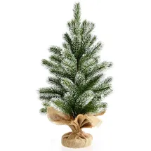 Costway Mini Weihnachtsbaum Grün 50 cm