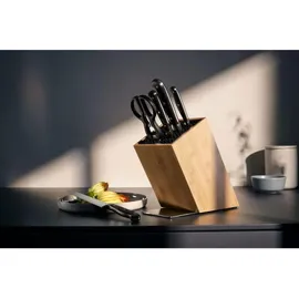 WMF Messerblock Spitzenklasse Plus 6tlg. Kunststoff Braun