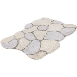KLEINE WOLKE Badteppich Brick Seide 90 x 60 cm