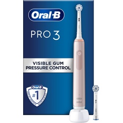 Oral-B, Elektrische Zahnbürste, Pro3 Pink Sensi