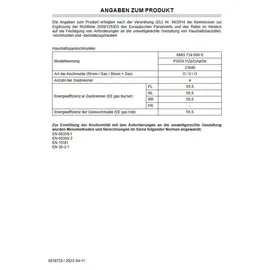 Amica KMG 734 060 S