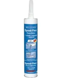 WEICON Speed-Flex®, hochviskoser Kleb- und Dichtstoff mit starker Anfangshaftung auf MS-Polymer-Basis, 310 ml, weiß