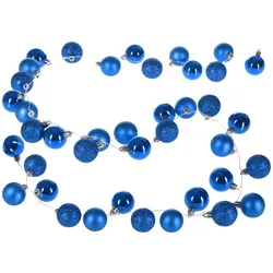 Casaria Lichterkette Weihnachtskugeln Weihnachtsbeleuchtung Kugeln batteriebetrieben - 2m - Timerfunktion - 8 Lichtereffekte