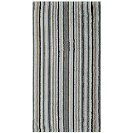 CAWÖ Life Style Streifen 7048 Duschtuch 70 x 140 cm kiesel