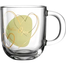 Leonardo Geschenktasse Bester Opa EMOZIONE - B/H/T ca. 14,00x15,00x8,70