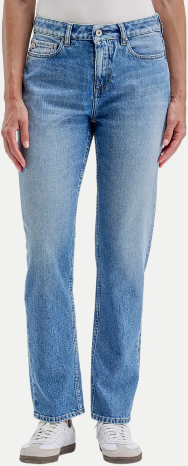 Carrot-Fit Jeans Fiance Blau 27