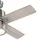 Hunter Beck 137,2 cm Deckenventilator Grau