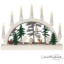 Star Trading LED Kerzen, Kerzenleuchter Forest Friends (1x)
