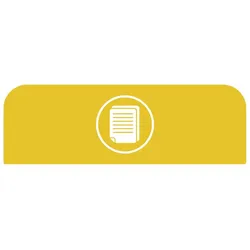 Hinweistafel aus verzinktem Stahl für Rubbermaid Recycling-Station Papier | 87 Liter | Gelb von PROREGAL