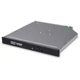 Hitachi Hitachi-LG GTC2N Internal DVD Drive, Slim 12.7 mm DVD Player/Writer for Laptop/Desktop PC, Windows 10 Compatible, 8X Read/Write Speed - Black