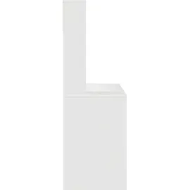 vidaXL Schreibtisch mit Regal Weiß 91 x 50 x 149 cm Holzwerkstoff