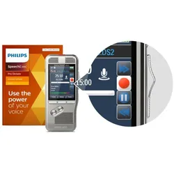 PHILIPS Diktiergerät Digital Pocket Memo DPM8200/02