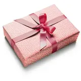 Clairefontaine Geschenkpapier Tiny Rolls 223862C, rosa Herzen 35cm x 5m