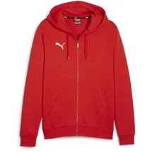 Puma teamGOAL Casuals Hooded Jacket puma Red-Puma white L