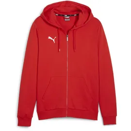 Puma teamGOAL Casuals Hooded Jacket puma Red-Puma white L