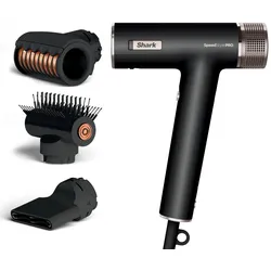 Shark SpeedStyle Pro HD731EU, Multistyler, Warm, Lockiges Haar, Glattes Haar, 110 °C, Schwarz