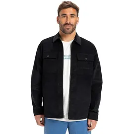 QUIKSILVER Langarmhemd Schwarz M
