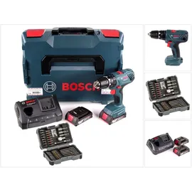 Bosch GSB 18V-21 Professional inkl. 2 x 2 Ah + L-Boxx 06019H1105
