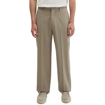 Marc O'Polo Weite Hose mit Woll-Anteil Modell MOSSBO, DFB' - Marc O'Polo × DFB Travel Collection, Taupe, 32/32
