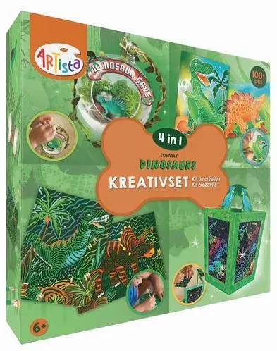 Preisvergleich Produktbild Artista - Kreativset Dinosaurier 4in1