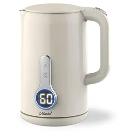feel maestro Wasserkocher MR-025 Creme, 1850-2200 W, 1,7 l
