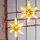 Gravidus 2er Set LED Weihnachtssterne Weihnachtsdekoration Christmas Stars
